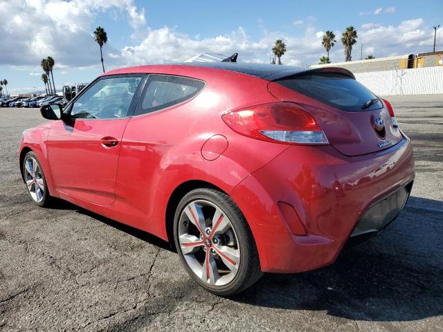 KMHTC6AD5GU297483 - 2016 HYUNDAI VELOSTER 红色 照片 2
