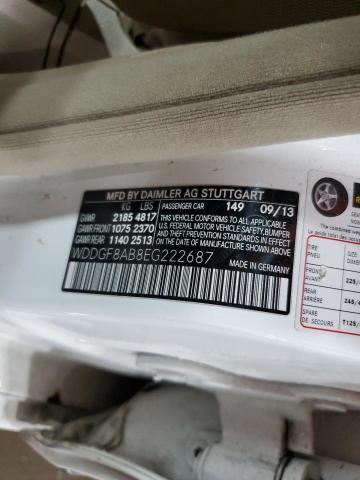 WDDGF8AB8EG222687 - 2014 MERCEDES-BENZ C 300 4MATIC WHITE photo 12