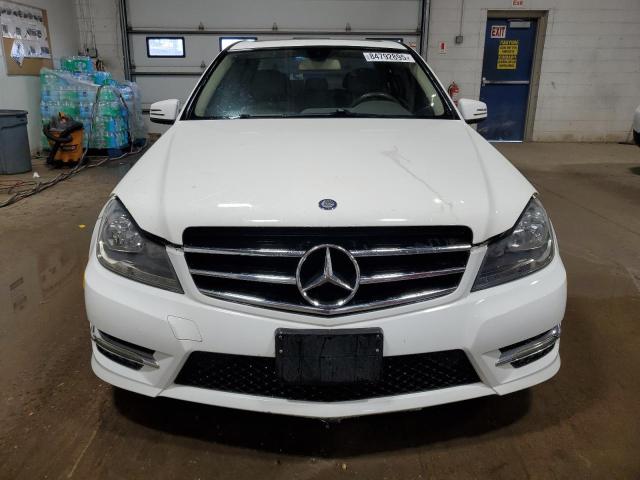 WDDGF8AB8EG222687 - 2014 MERCEDES-BENZ C 300 4MATIC WHITE photo 5