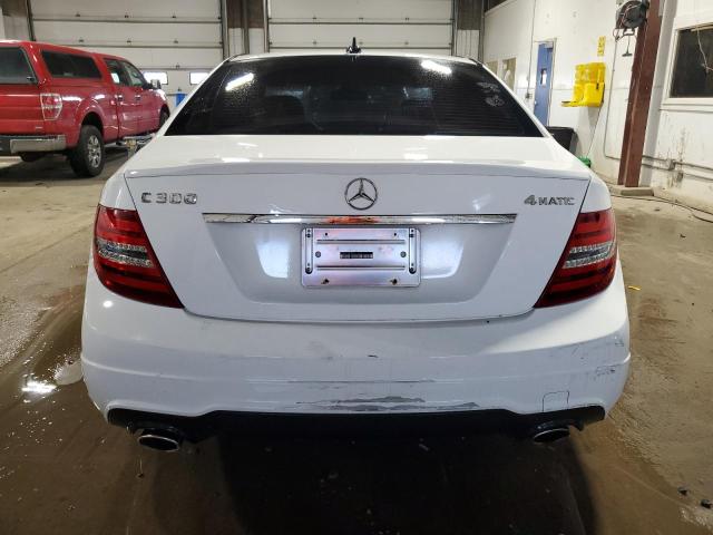 WDDGF8AB8EG222687 - 2014 MERCEDES-BENZ C 300 4MATIC WHITE photo 6