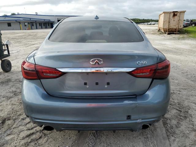 JN1EV7AP8JM359072 - 2018 INFINITI Q50 LUXE BLUE photo 6