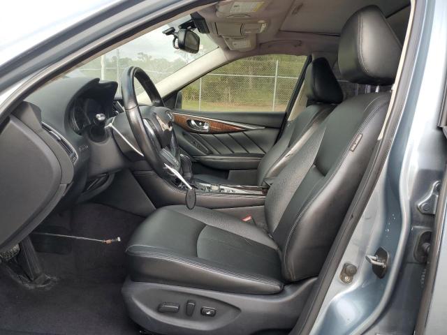 JN1EV7AP8JM359072 - 2018 INFINITI Q50 LUXE BLUE photo 7