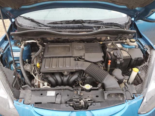 JM1DE1HY3B0110952 - 2011 MAZDA MAZDA2 蓝色 照片 11
