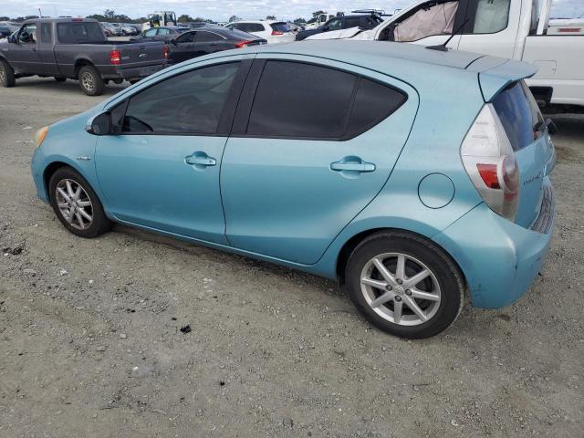 JTDKDTB36D1035955 - 2013 TOYOTA PRIUS C BLUE photo 2