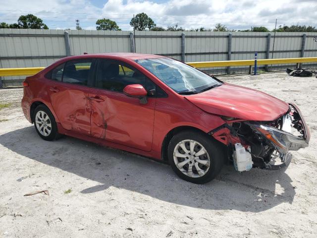 JTDEPRAEXLJ098792 - 2020 TOYOTA COROLLA LE 红色 照片 4