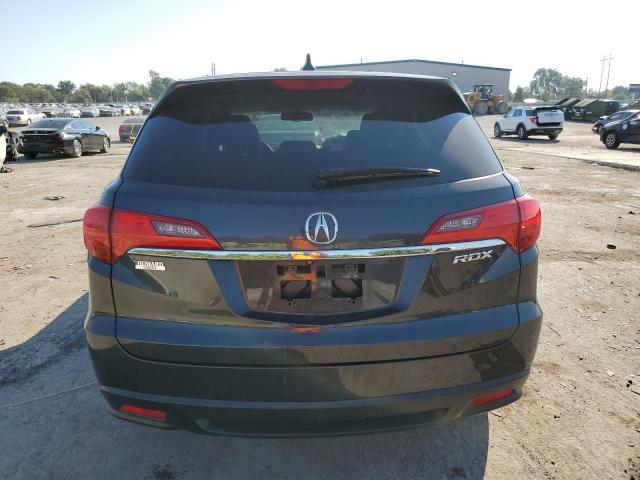 5J8TB3H56FL007214 - 2015 ACURA RDX TECHNOLOGY BLACK photo 6