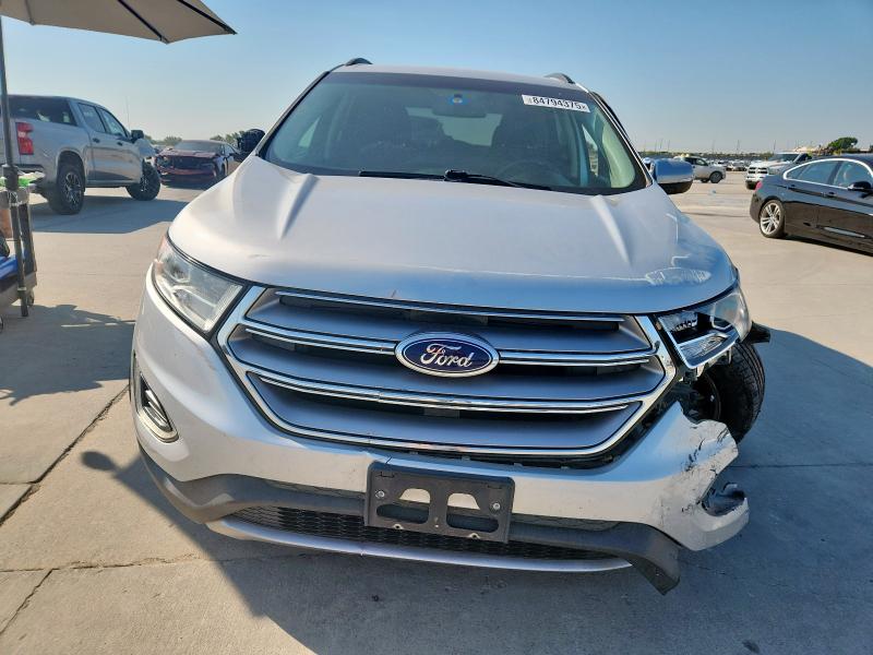 2FMPK3J99HBB29898 - 2017 FORD EDGE SEL GRAY photo 5