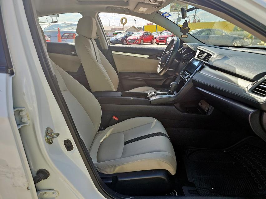 19XFC2F72HE065811 - 2017 HONDA CIVIC EX WHITE photo 5