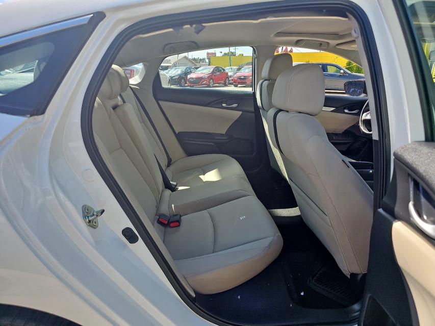 19XFC2F72HE065811 - 2017 HONDA CIVIC EX WHITE photo 6