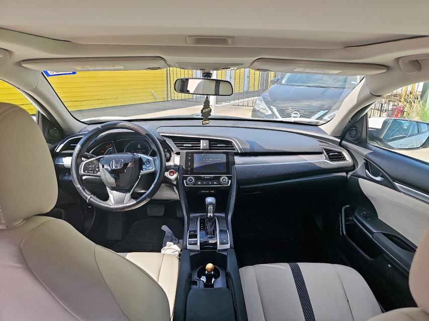 19XFC2F72HE065811 - 2017 HONDA CIVIC EX WHITE photo 9