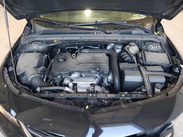 1G1ZE5ST9HF258385 - 2017 CHEVROLET MALIBU LT შავი ფოტო 11