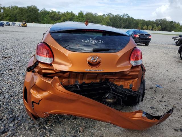 KMHTC6AD8GU295047 - 2016 HYUNDAI VELOSTER ნარინჯისფერი ფოტო 6