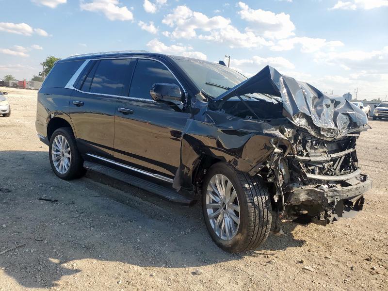 1GYS4AKT7NR215835 - 2022 CADILLAC ESCALADE LUXURY Սև լուսանկար 4