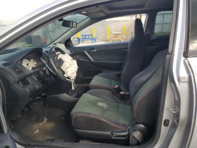 SHHEP33542U309015 - 2002 HONDA CIVIC SI GRAY photo 7