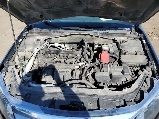 3FAHP0HA6BR241744 - 2011 FORD FUSION SE BLACK photo 11