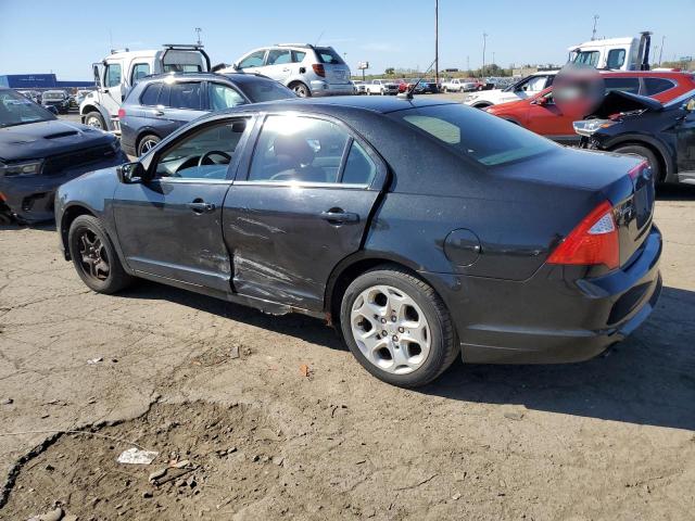 3FAHP0HA6BR241744 - 2011 FORD FUSION SE BLACK photo 2