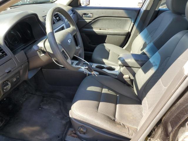 3FAHP0HA6BR241744 - 2011 FORD FUSION SE BLACK photo 7