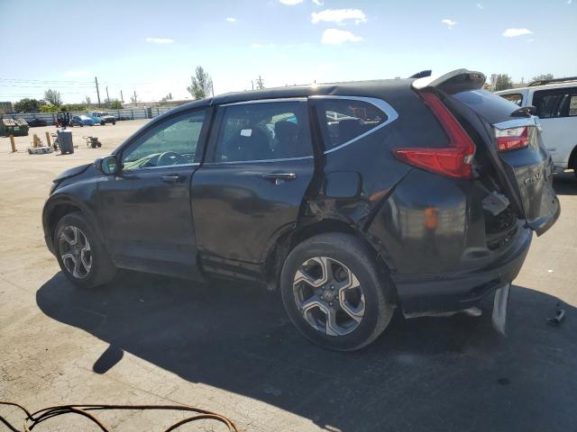 7FARW2H55KE017290 - 2019 HONDA CR-V EX BLACK photo 2