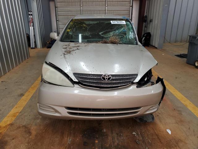 4T1BE32K74U857694 - 2004 TOYOTA CAMRY LE TAN photo 5