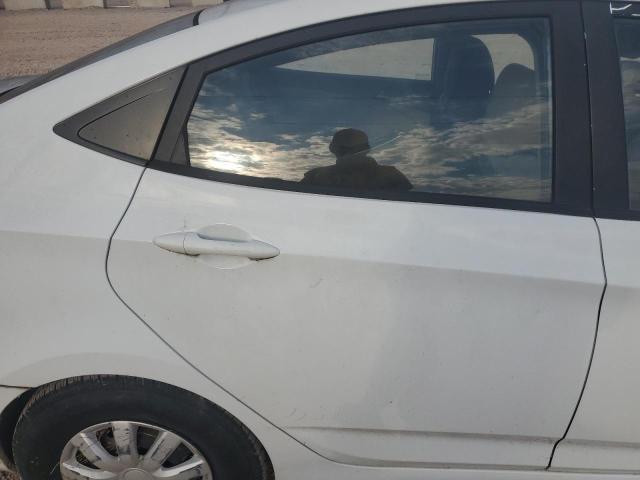 KMHCT4AE9EU655470 - 2014 HYUNDAI ACCENT GLS თეთრი ფოტო 10