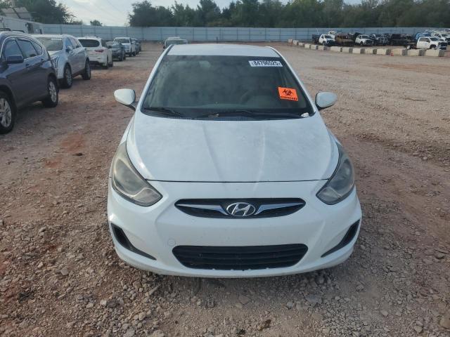 KMHCT4AE9EU655470 - 2014 HYUNDAI ACCENT GLS თეთრი ფოტო 5