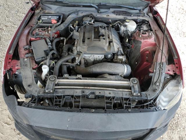 1FA6P8TH6K5166671 - 2019 FORD MUSTANG RED photo 11