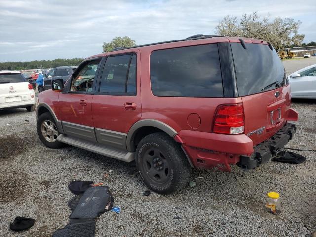 1FMPU17L63LC46297 - 2003 FORD EXPEDITION EDDIE BAUER 红色 照片 2