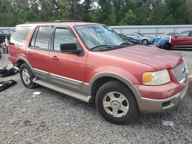 1FMPU17L63LC46297 - 2003 FORD EXPEDITION EDDIE BAUER 红色 照片 4