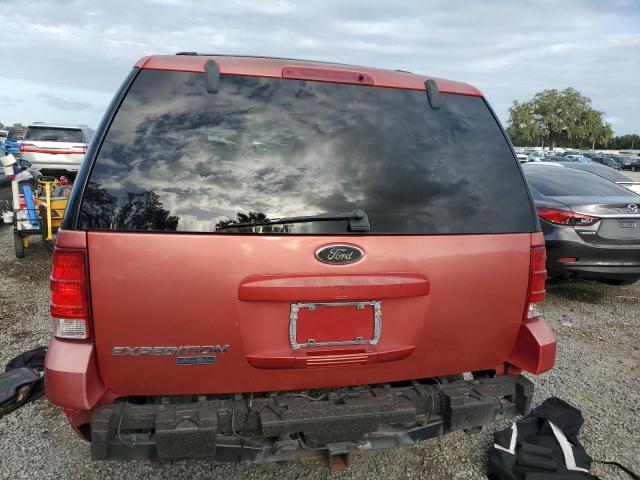 1FMPU17L63LC46297 - 2003 FORD EXPEDITION EDDIE BAUER 红色 照片 6