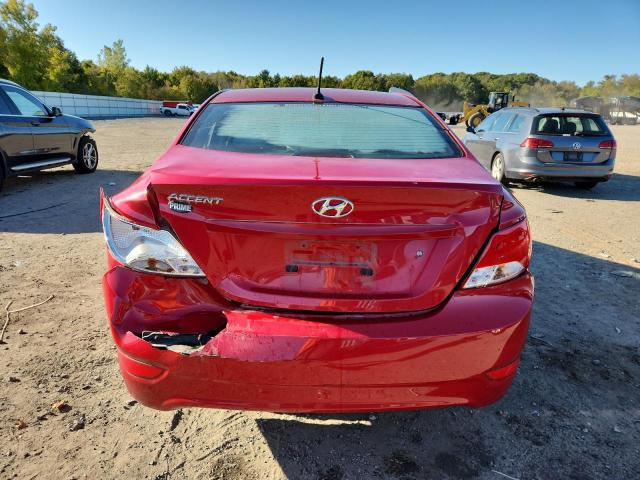 KMHCT4AE6HU281453 - 2017 HYUNDAI ACCENT SE RED photo 6