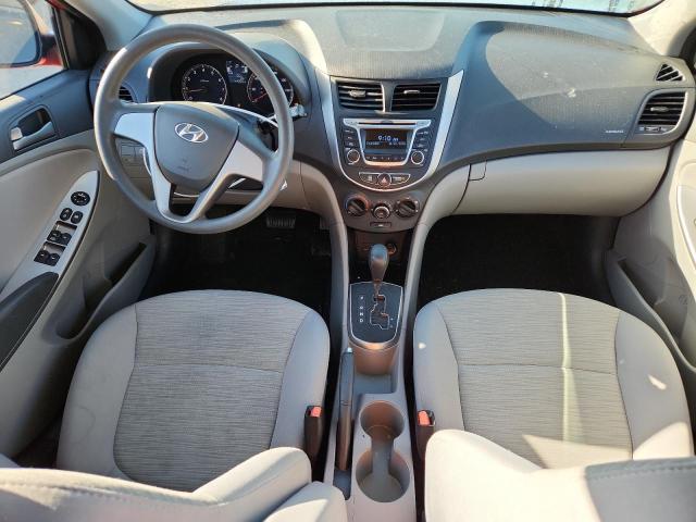 KMHCT4AE6HU281453 - 2017 HYUNDAI ACCENT SE RED photo 8