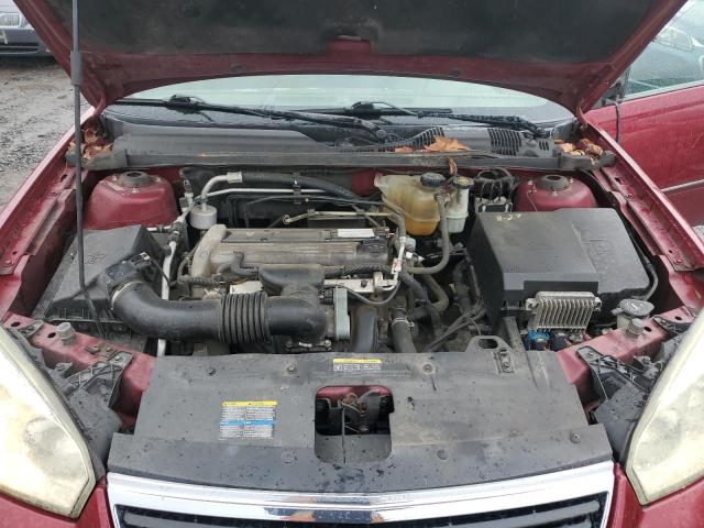 1G1ZT51F76F276186 - 2006 CHEVROLET MALIBU LT Kırmızı fotoğraf 11