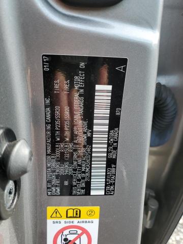 2T2BZMCA5HC075462 - 2017 LEXUS RX 350 BASE 灰色 照片 13