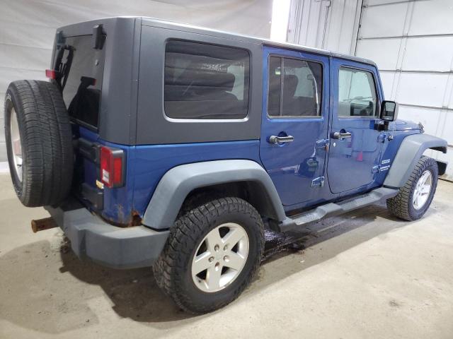 1J4BA3H13AL199267 - 2010 JEEP WRANGLER UNLIMITED SPORT Mavi foto 3