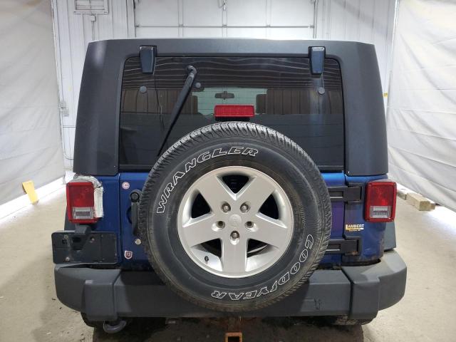 1J4BA3H13AL199267 - 2010 JEEP WRANGLER UNLIMITED SPORT Mavi foto 6