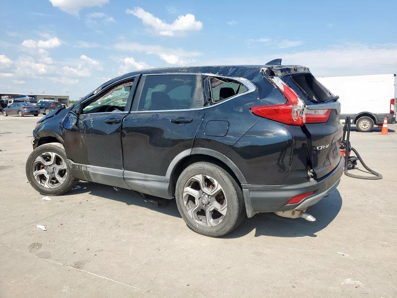 7FARW1H52HE009666 - 2017 HONDA CR-V EX BLACK photo 2