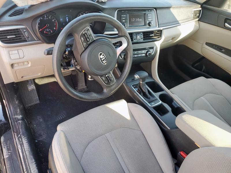 5XXGT4L30HG172185 - 2017 KIA OPTIMA LX 黑色 照片 8