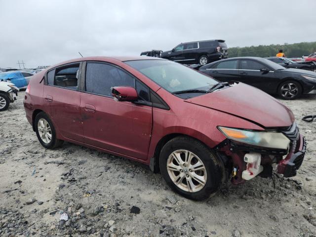 JHMZE2H72AS018929 - 2010 HONDA INSIGHT EX RED photo 4