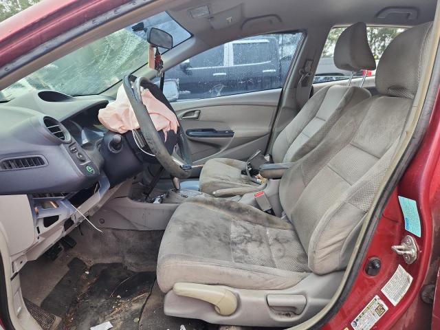 JHMZE2H72AS018929 - 2010 HONDA INSIGHT EX RED photo 7