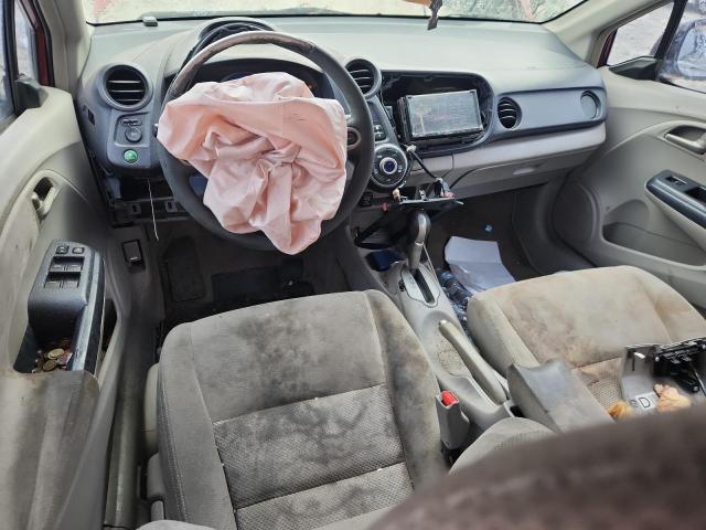 JHMZE2H72AS018929 - 2010 HONDA INSIGHT EX RED photo 8