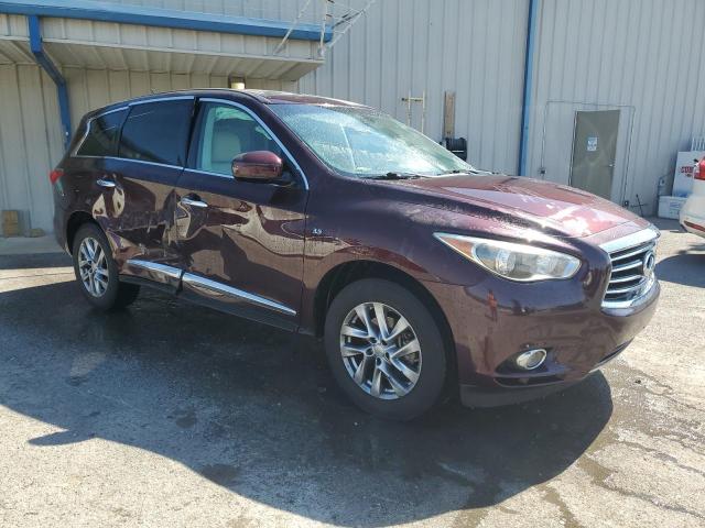 5N1AL0MN5FC509571 - 2015 INFINITI QX60 BURGUNDY photo 4