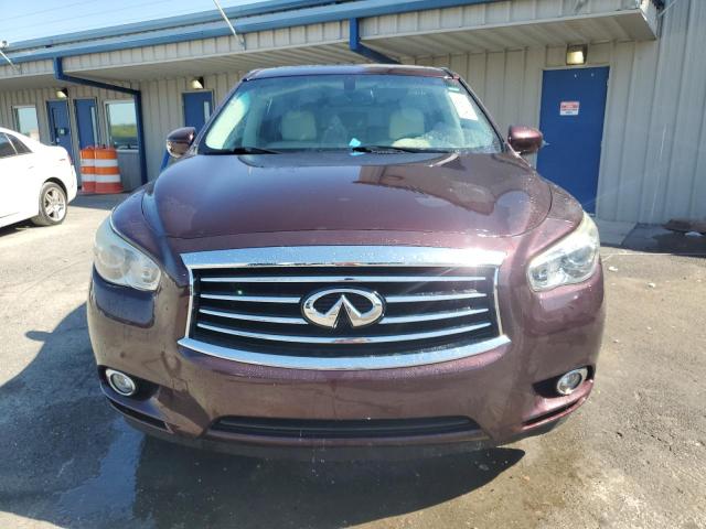 5N1AL0MN5FC509571 - 2015 INFINITI QX60 BURGUNDY photo 5