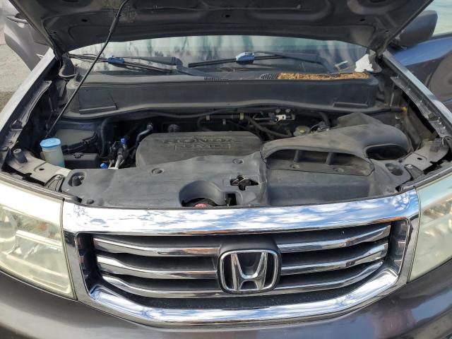 5FNYF3H51FB011960 - 2015 HONDA PILOT EXL 灰色 照片 12