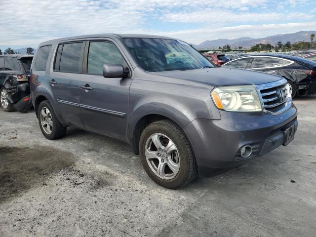 5FNYF3H51FB011960 - 2015 HONDA PILOT EXL 灰色 照片 4