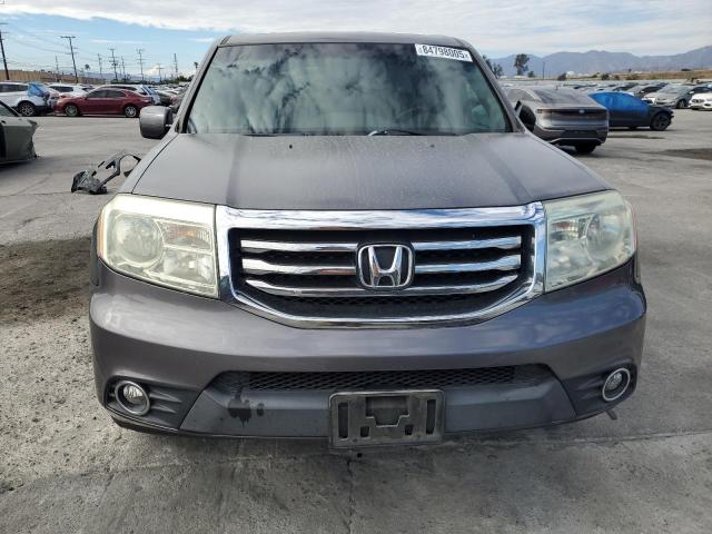 5FNYF3H51FB011960 - 2015 HONDA PILOT EXL 灰色 照片 5