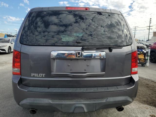 5FNYF3H51FB011960 - 2015 HONDA PILOT EXL 灰色 照片 6