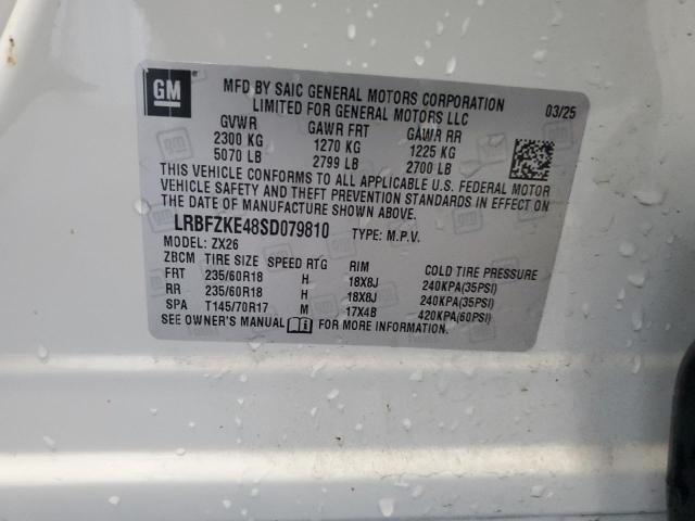 LRBFZKE48SD079810 - 2025 BUICK ENVISION PREFERRED Ağ foto 12