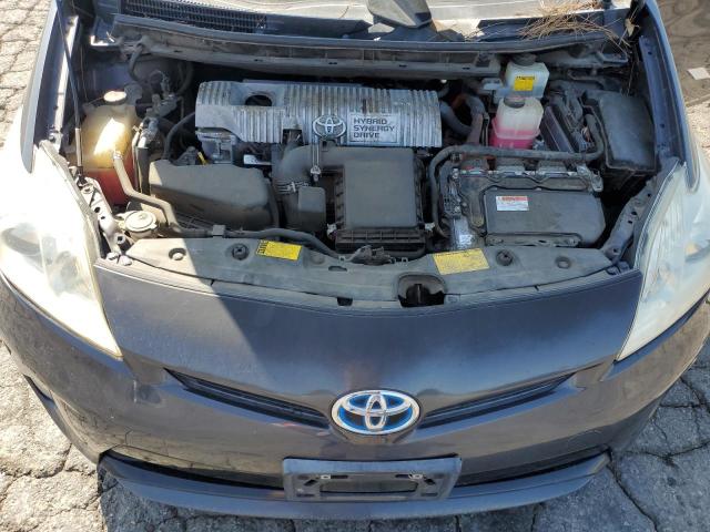 JTDKN3DU4E0377821 - 2014 TOYOTA PRIUS Сұр фото 11