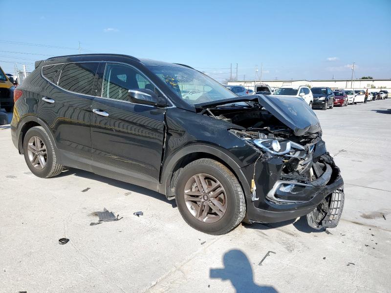 5XYZUDLB0HG436725 - 2017 HYUNDAI SANTA FE S BLACK photo 4