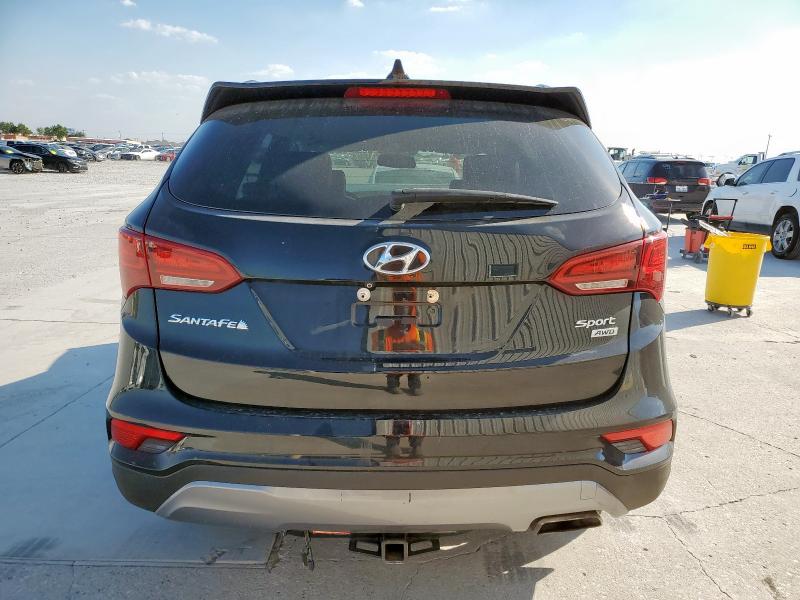 5XYZUDLB0HG436725 - 2017 HYUNDAI SANTA FE S BLACK photo 6